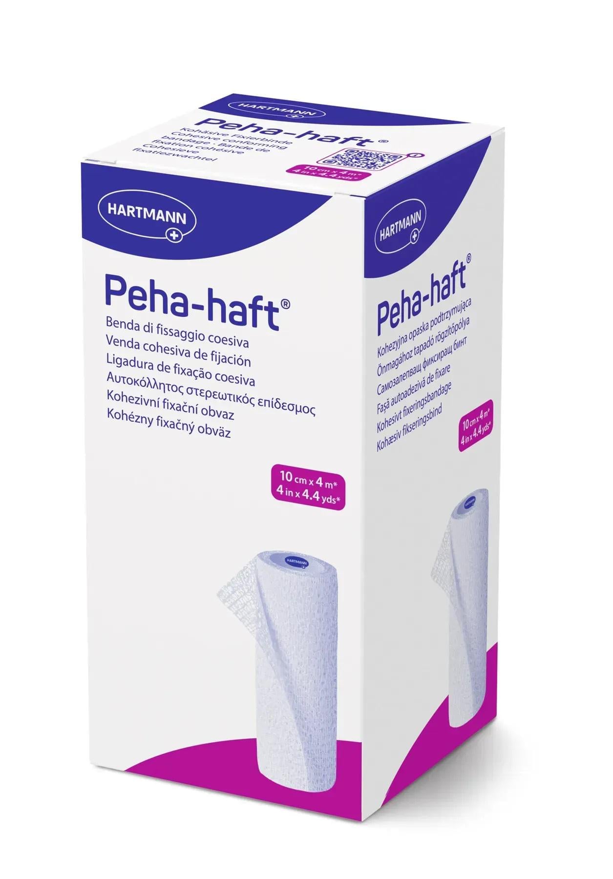 Бинт когезивный самофиксирующийся Peha-haft 10 см 4 м