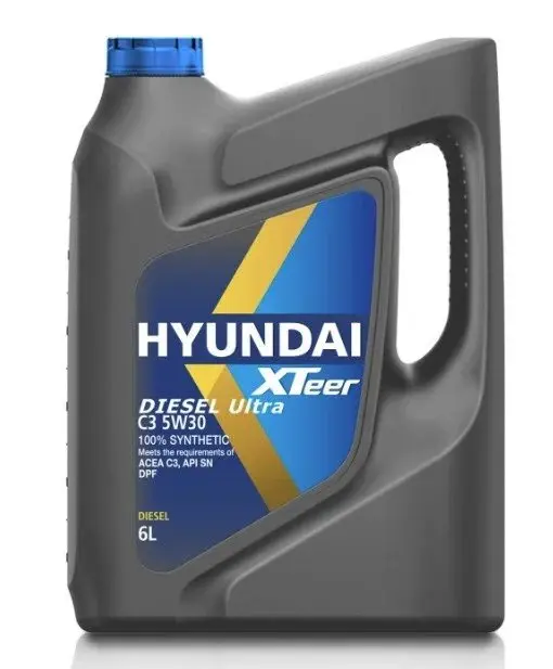 Моторное масло Hyundai XTeer Diesel Ultra C3 5W-30 6 л (1061224)