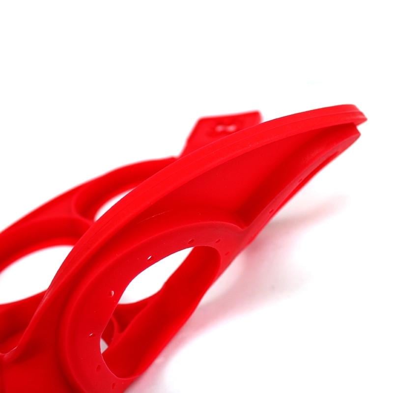 Силиконовая форма для оладий Flippin Fantastic Cake Maker Красный (130264) - фото 2