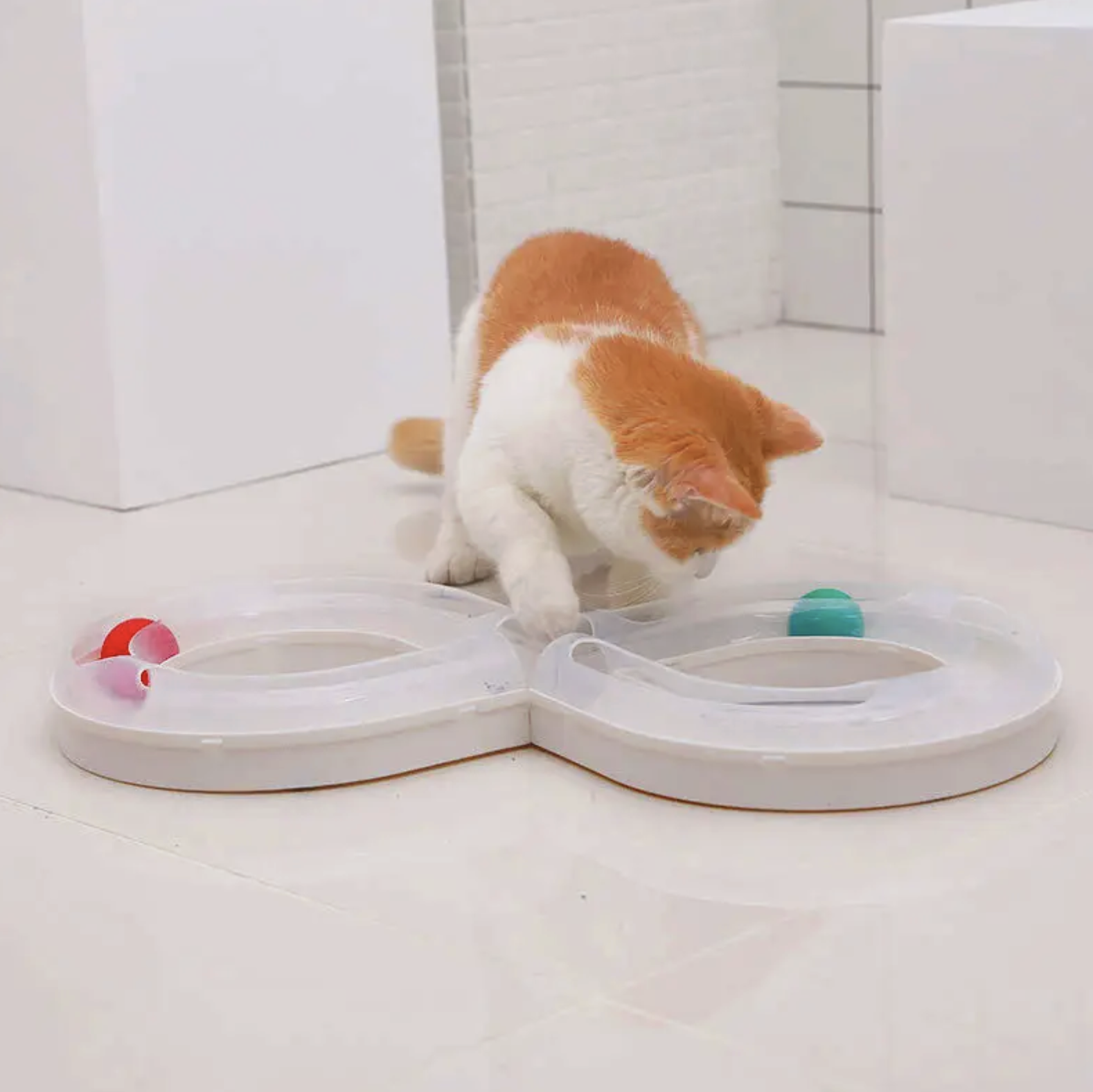 Іграшка інтерактивна для котів Білий - фото 3 Іграшка інтерактивна для котів Білий - фото 3