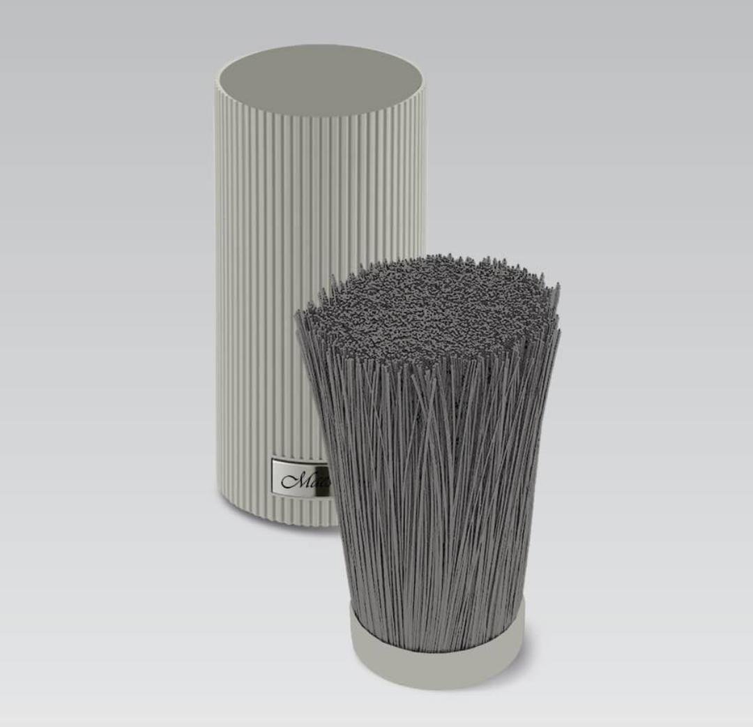 Колода для ножів Maestro 22 см Сірий (MR-1437-GREY) - фото 2 Колода для ножів Maestro 22 см Сірий (MR-1437-GREY) - фото 2