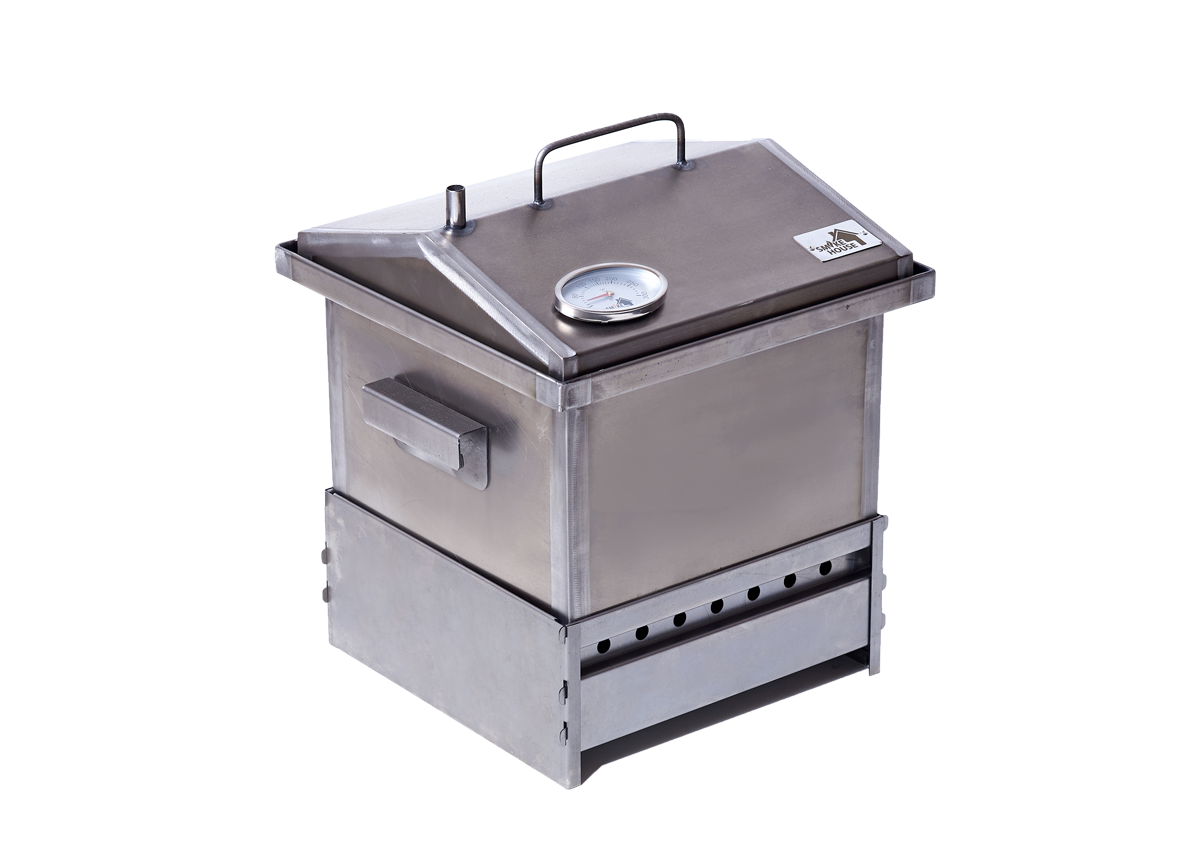 Коптильня з термометром Smoke House S 300х300х270 мм до 2 кг (2689474123) - фото 5 Коптильня з термометром Smoke House S 300х300х270 мм до 2 кг (2689474123) - фото 5