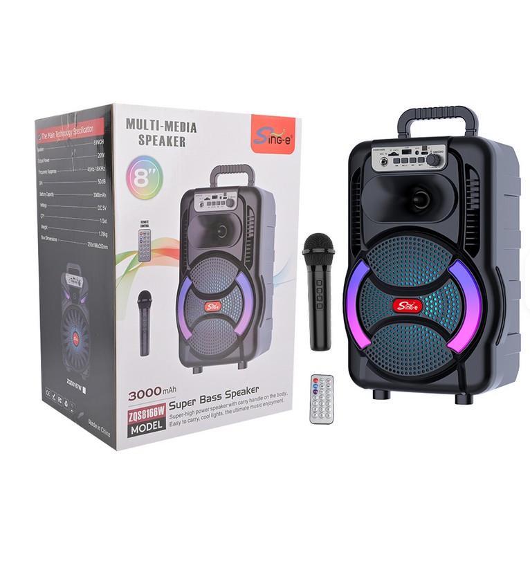 Портативна колонка SinG-e ZQS-8166 (2752074748) Портативна колонка SinG-e ZQS-8166 (2752074748)