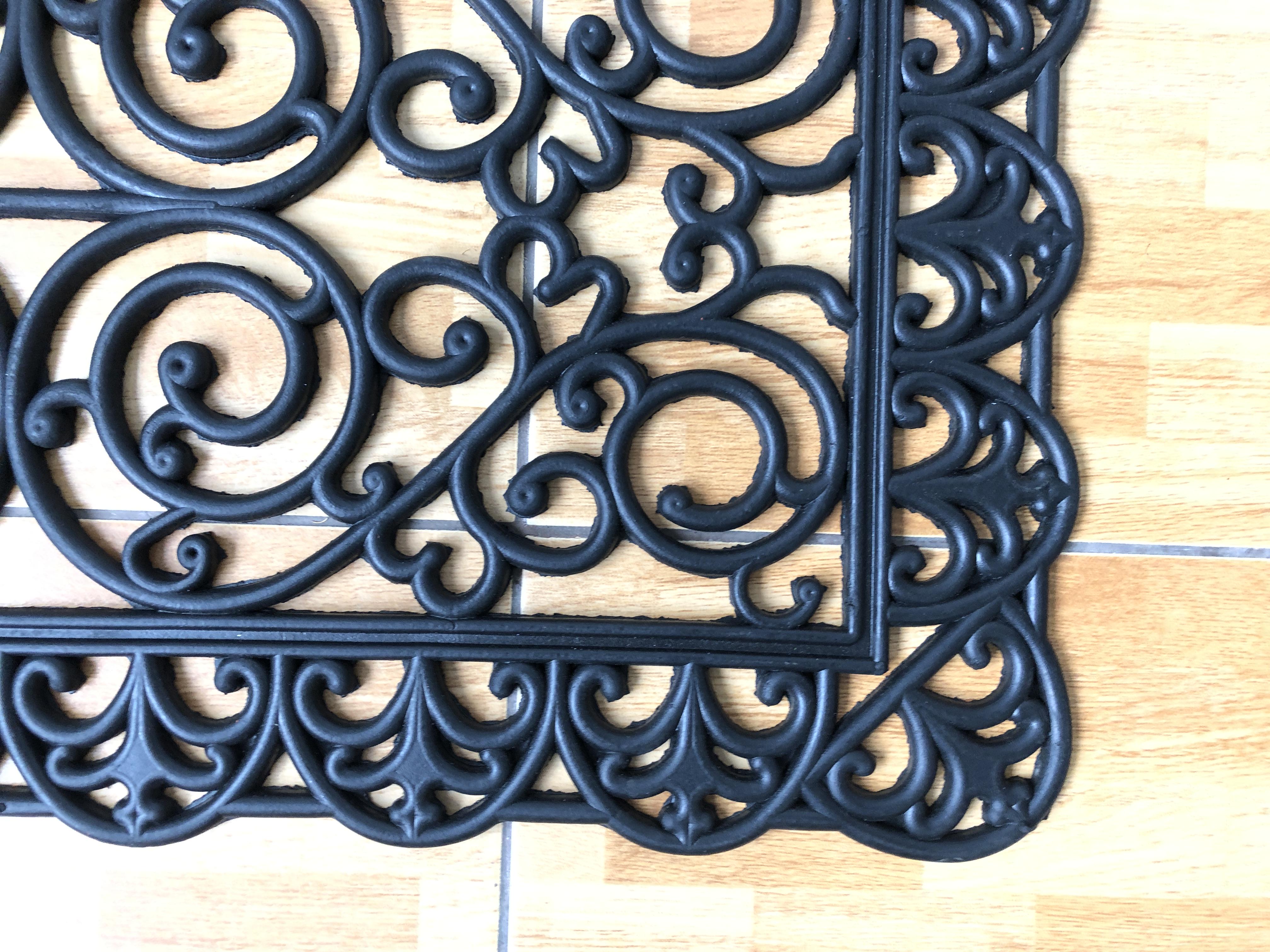 Коврик на порог Марсель резиновый ажурный 450х750 мм - фото 4 Коврик на порог Марсель резиновый ажурный 450х750 мм - фото 4