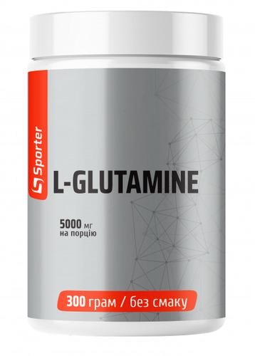Глютамин Sporter L-Glutamine 300 г (SPO-72514) Глютамин Sporter L-Glutamine 300 г (SPO-72514)