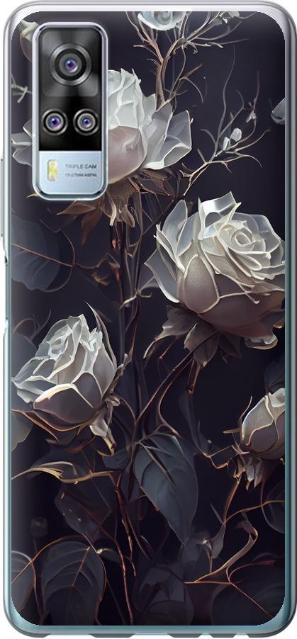 Чехол на Vivo Y51 2020 Розы 2 (5550u-2241-42517)