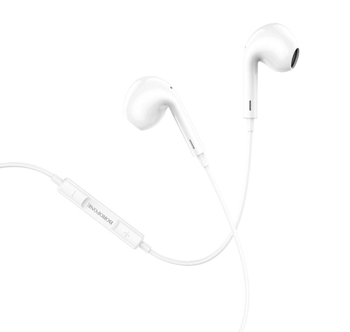 Наушники Borofone BM30 Max Lightning BM30MLW 1,2 м White (573148)