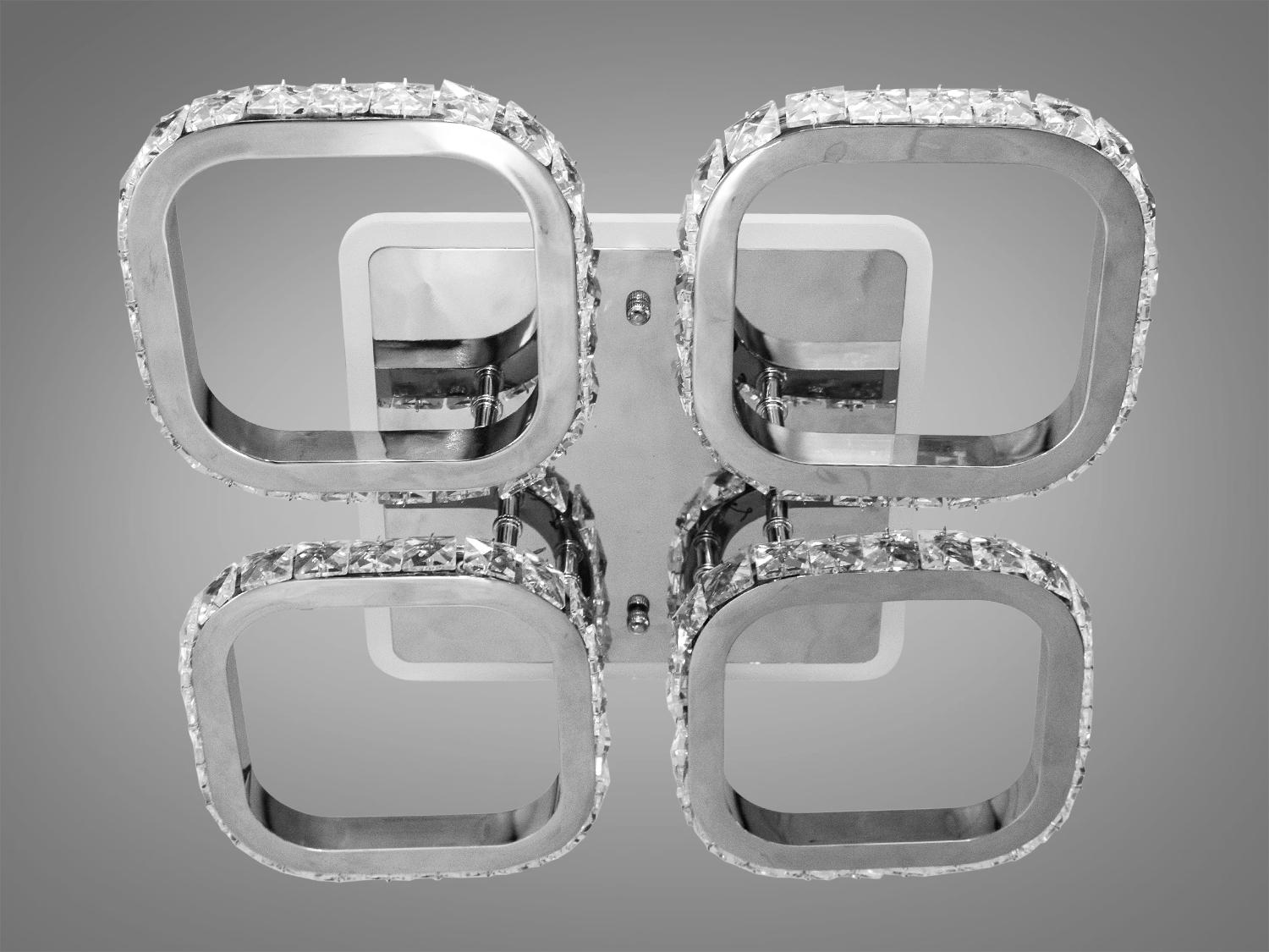 Люстра кришталева с LED с подсветкой 65 Вт (11778922) - фото 4 Люстра кришталева с LED с подсветкой 65 Вт (11778922) - фото 4