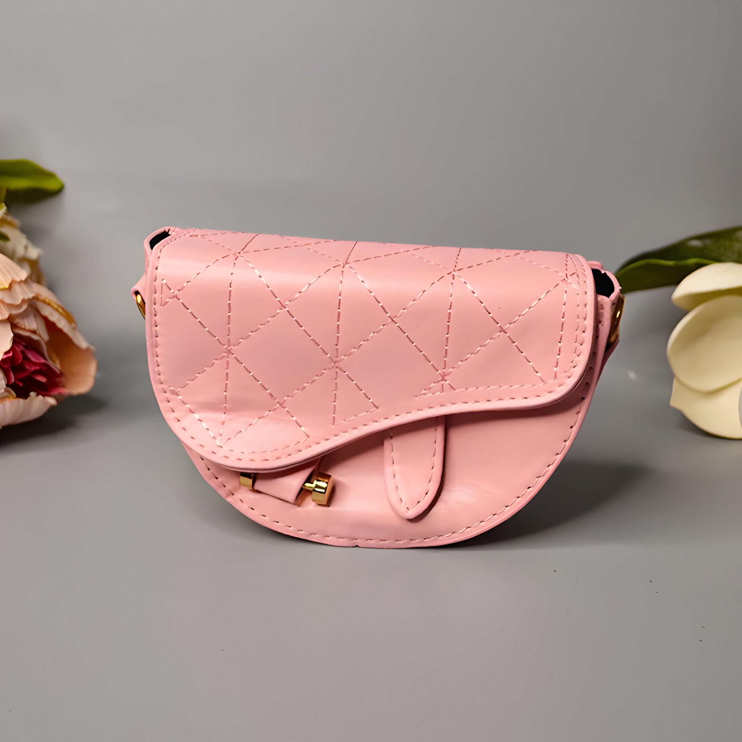 Детская сумка из экокожи 16х11х5 см Розовый (24-328) - фото 2 Детская сумка из экокожи 16х11х5 см Розовый (24-328) - фото 2