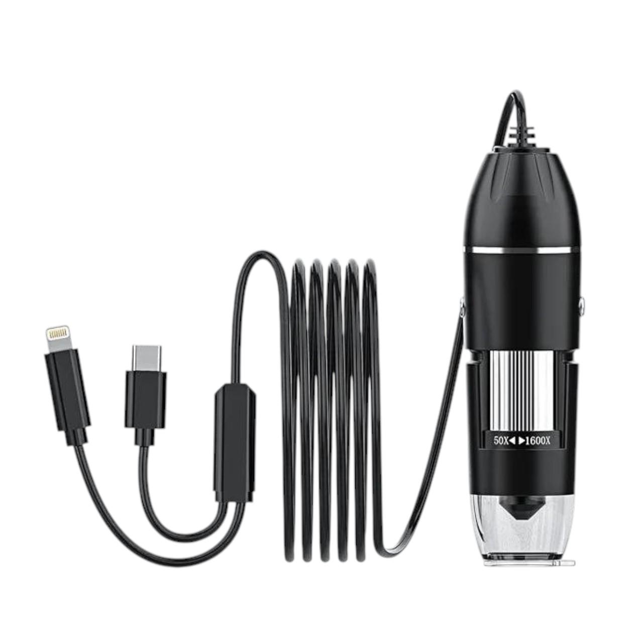 Мікроскоп-Usb цифровий Leipan Digital Microscope 50X–1600X з LED-підсвіткою для iOS та Android (34616481)