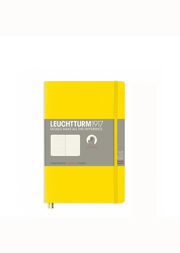 Блокнот Leuchtturm1917 Paperback B6 мягкая обложка точка Лимонный (358303)