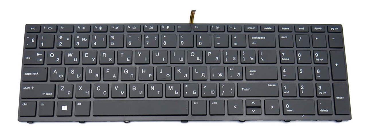 Клавіатура для ноутбука HP ProBook 470 G5 з підсвічуванням клавіш клавіш
