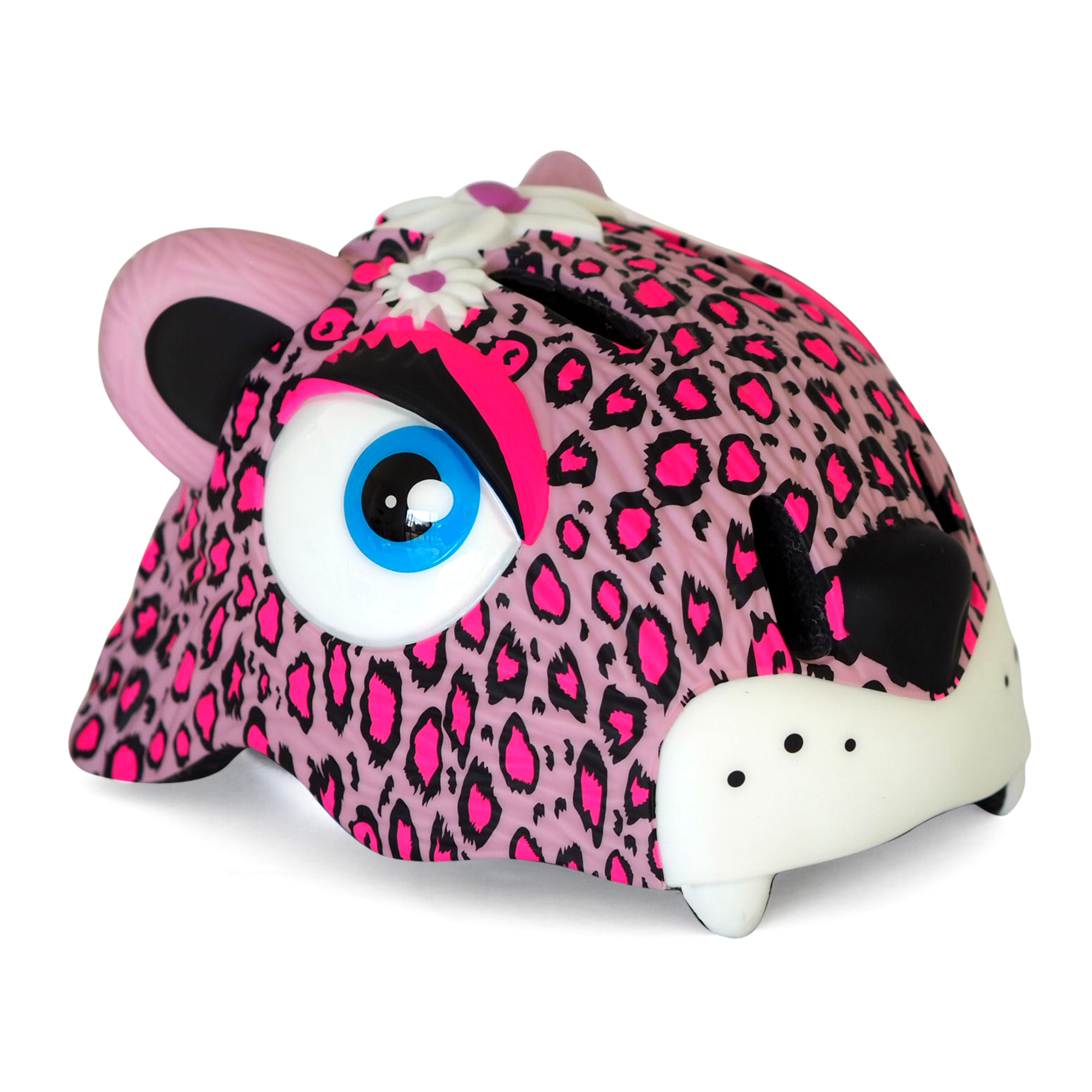 Шлем детский Crazy Safety Pink Leopard S (100301-01)