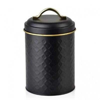 Банка металлическая для сыпучих Sandy Black (35605)