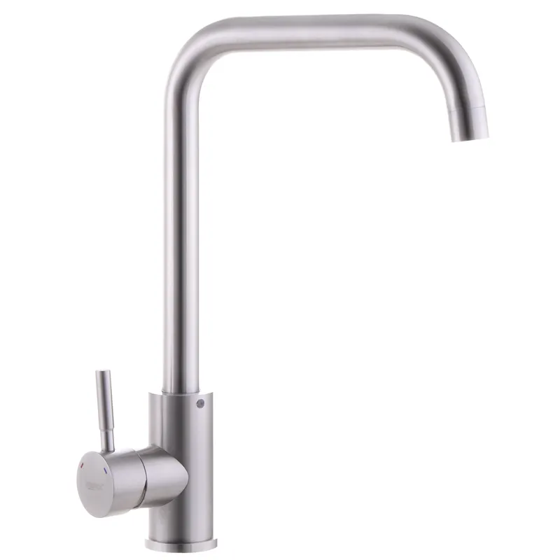 Смеситель для кухни Zerix SUS-011G из нержавеющей стали SUS304 (ZX3110)