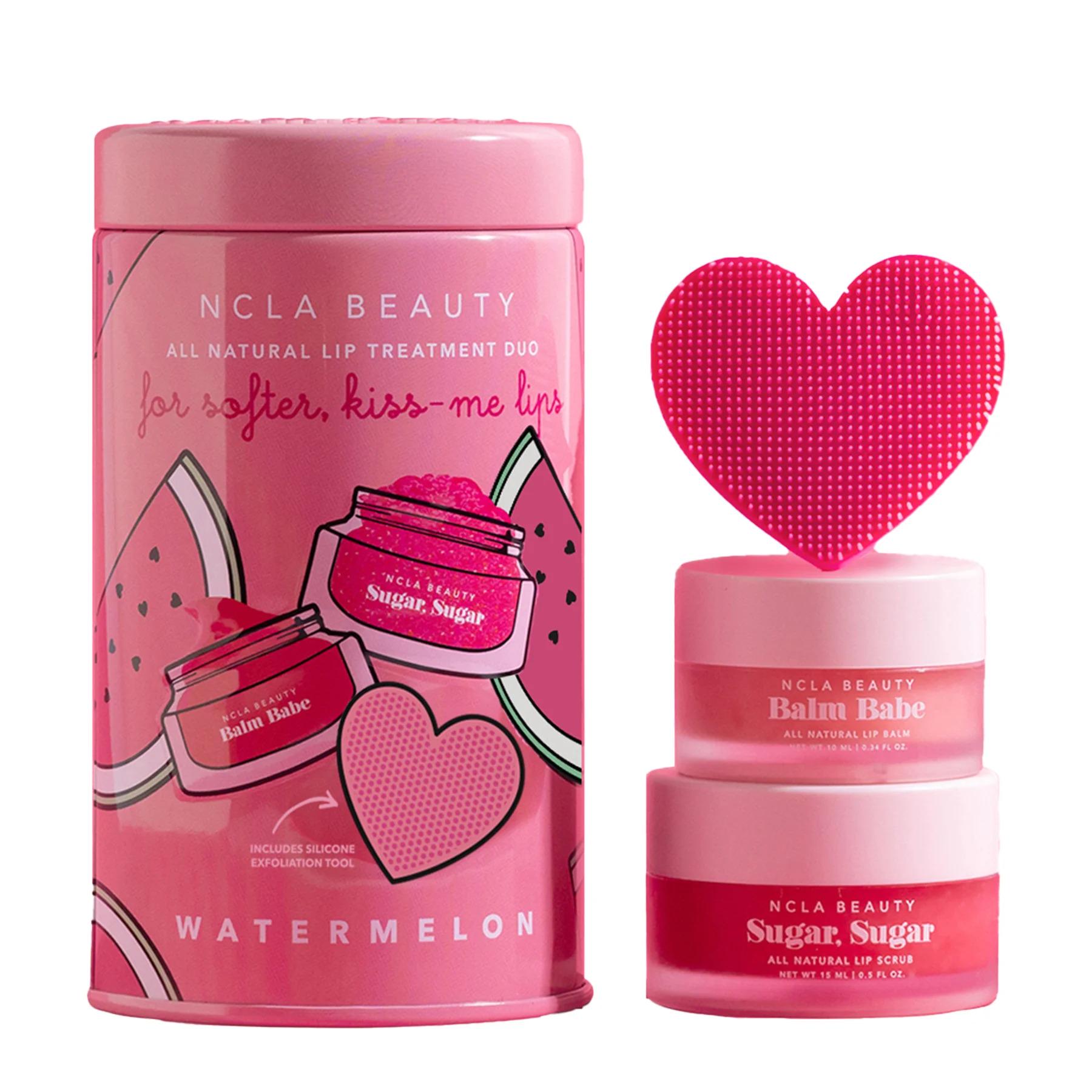 Подарочный набор по уходу за губами NCLA Beauty Watermelon Lip Treatment Set Арбуз 10/15 мл