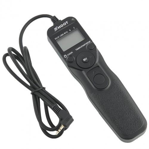 Пульт ДУ Shoot с таймером и LCD RS-60E3 Canon 60D 70D 300D 350D 400D 450D 500D 550D 600D 650D 700D
