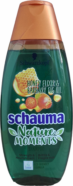 Шампунь чоловічий для слабкого і ламкого волосся Schauma Honey Elixir & Barbary Fig Oil 400 мл