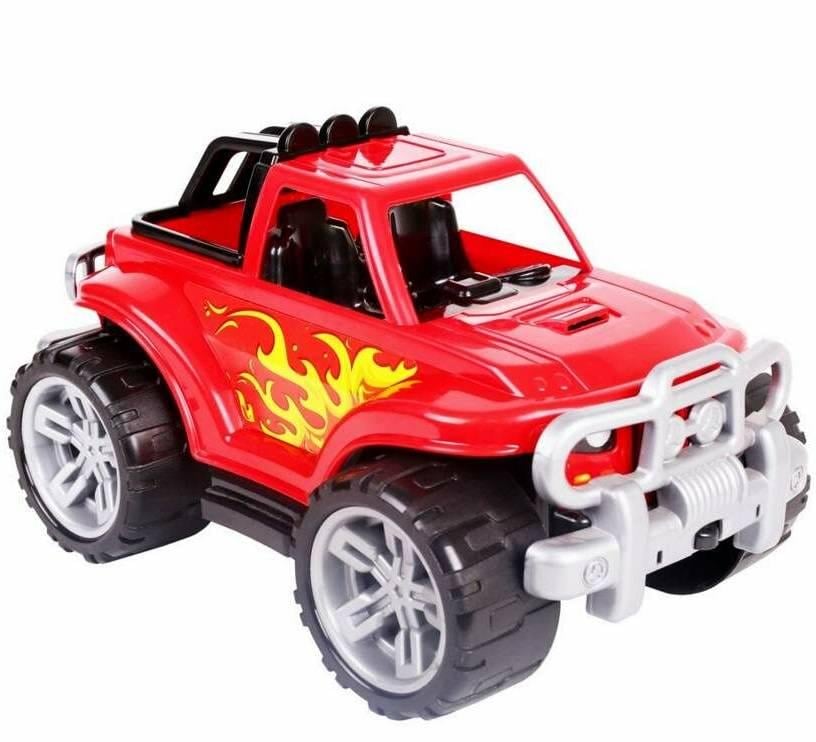 Игрушечный внедорожник ТехноК 4975 с бампером Красный (42832)
