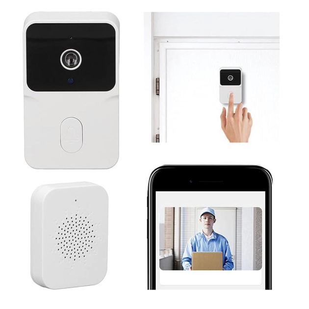 Видеозвонок беспроводной дверной с камерой ночного видения (WiFi Smart Doorbell M6) - фото 2 Видеозвонок беспроводной дверной с камерой ночного видения (WiFi Smart Doorbell M6) - фото 2