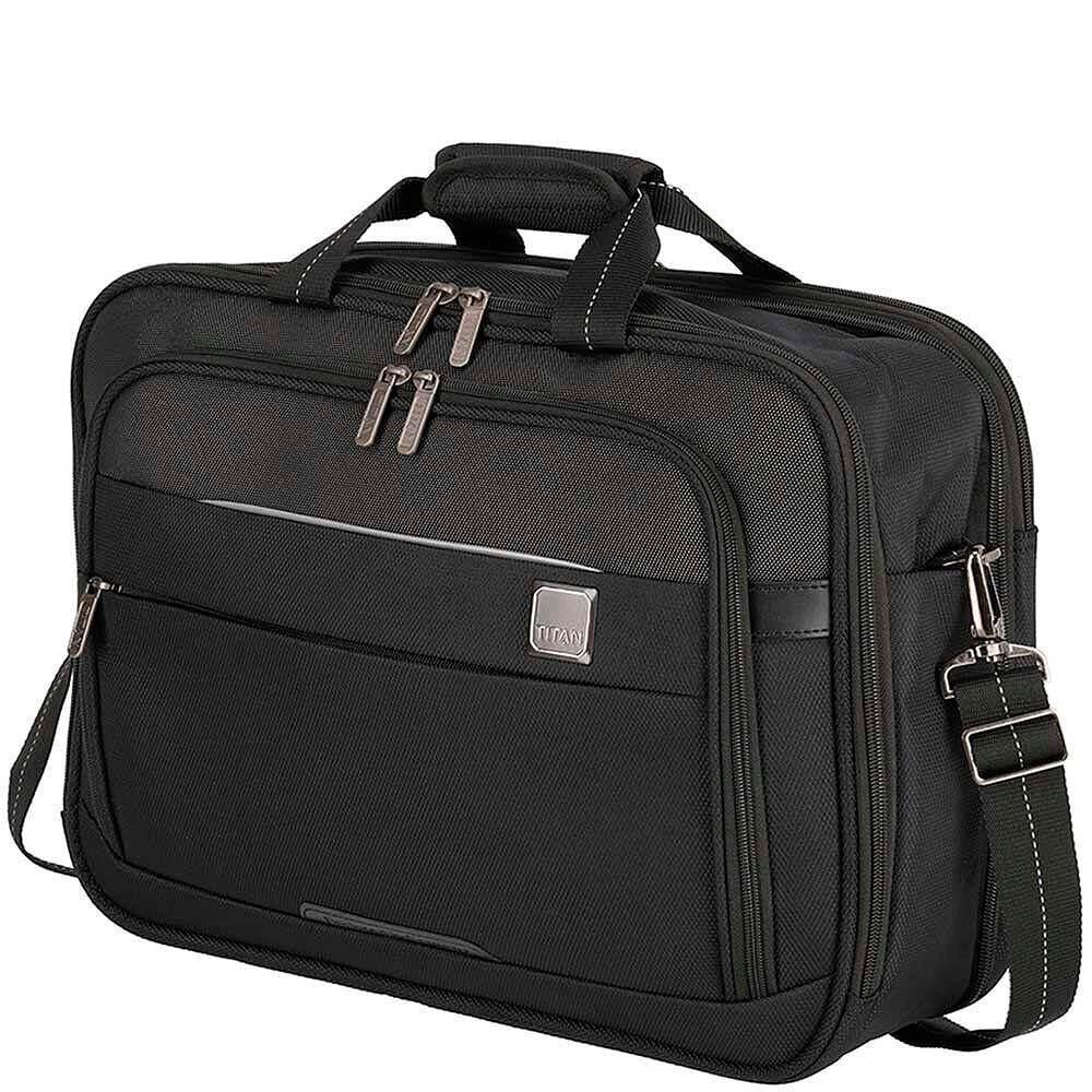 Сумка мужская Titan Prime 21/26 л Black (Ti391701-01)