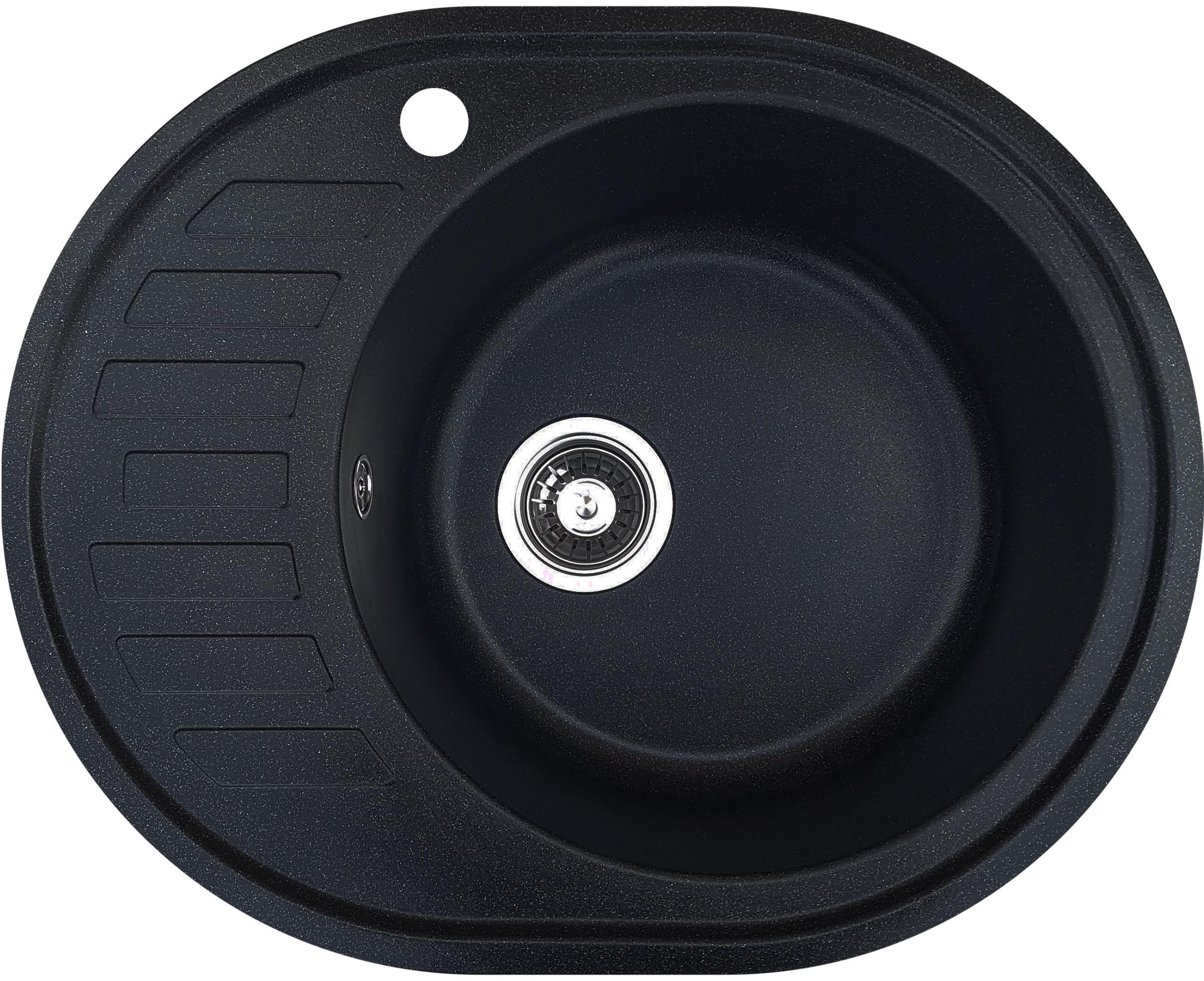 Мойка кухонная Valetti 23L 620x500 мм Черный