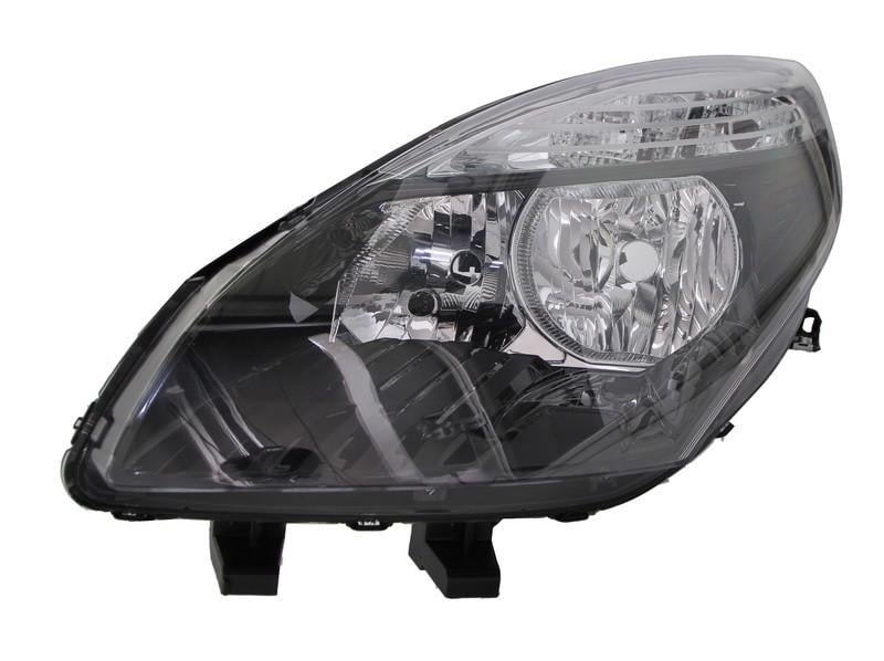 Фара передняя левая Renault Grand Scenic III 2009-2012 H7/H7 черная рамка (551-1177L-LDEM2)