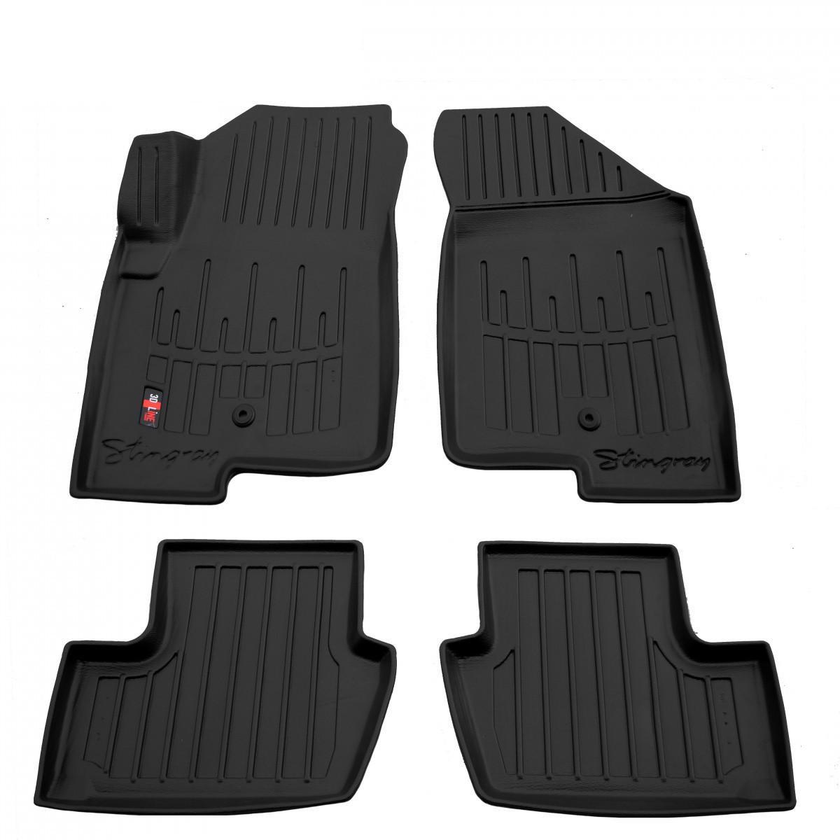 Коврики резиновые Stingray для Jeep Compass І 2006-2016/Patriot 2007-2016 с бортом 4 шт. (5046024)