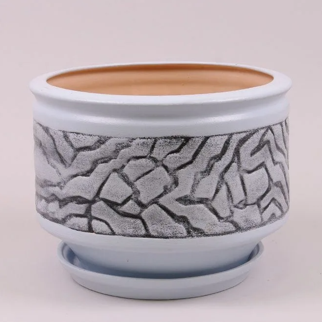Горшок керамический Flora Рисунок 8 л (2756)