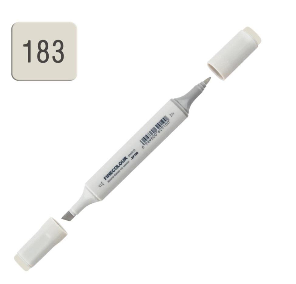 Маркер спиртовой Finecolour Sketchmarker 183 BSDSG183 Серый (EF100-183) - фото 2
