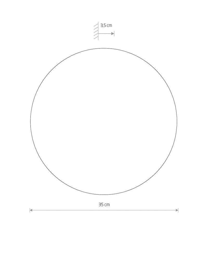 Світильник Nowodvorski 11291 Ring Timber Led L 1x13W 3000K 160Lm IP20 Brown (22344908) - фото 7