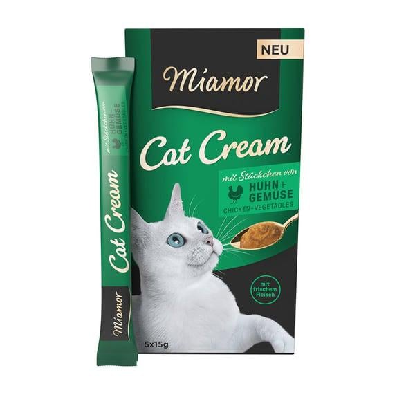 Ласощі для котів Miamor Cat Snack з куркою і овочами 5 стіків х 15 г (27732993)