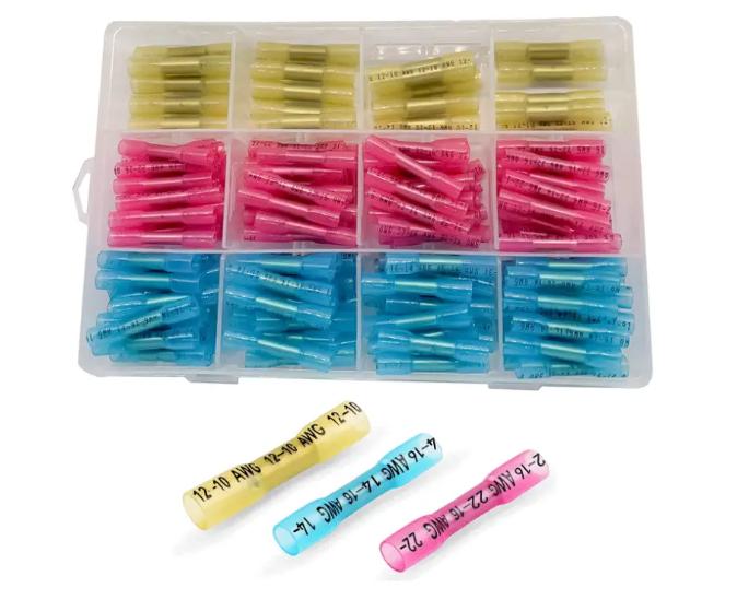 Набір термозбіжних гільз для з'єднання проводів обтискні (H200200)