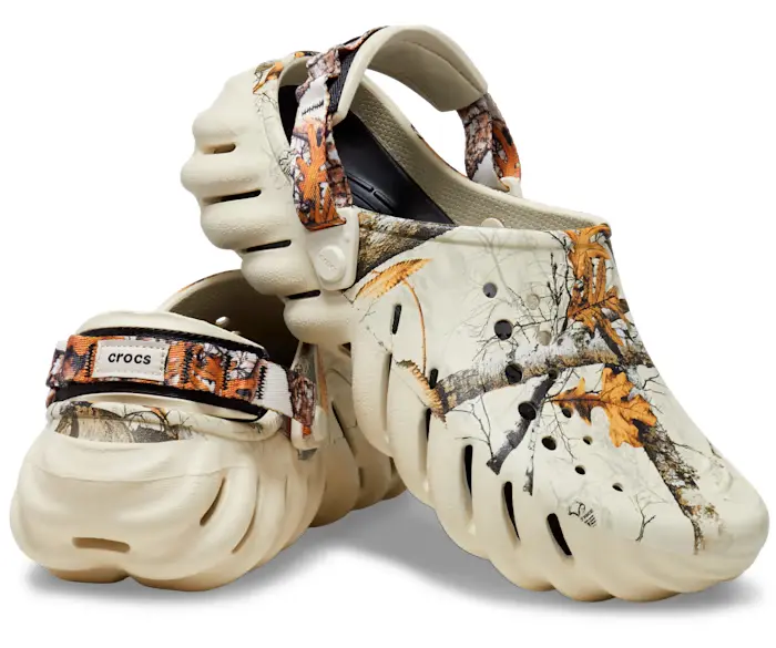 Сабо чоловічі Crocs Echo Clog Realtree Edge Bone р. 42-43 Бежевий (18669)