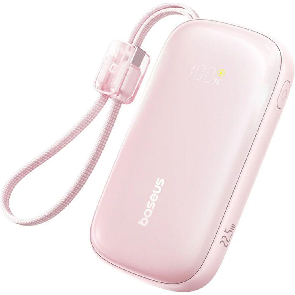 Батарея портативная BASEUS EnerFill Qpow 3 Ultra 10000 mAh 22.5W E0027L02 Pink
