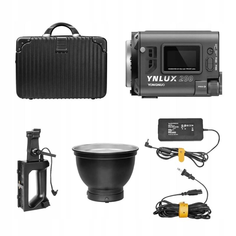 ᐉ Світло студійне Yongnuo YNLUX200 KIT LED з тримачем і кейсом