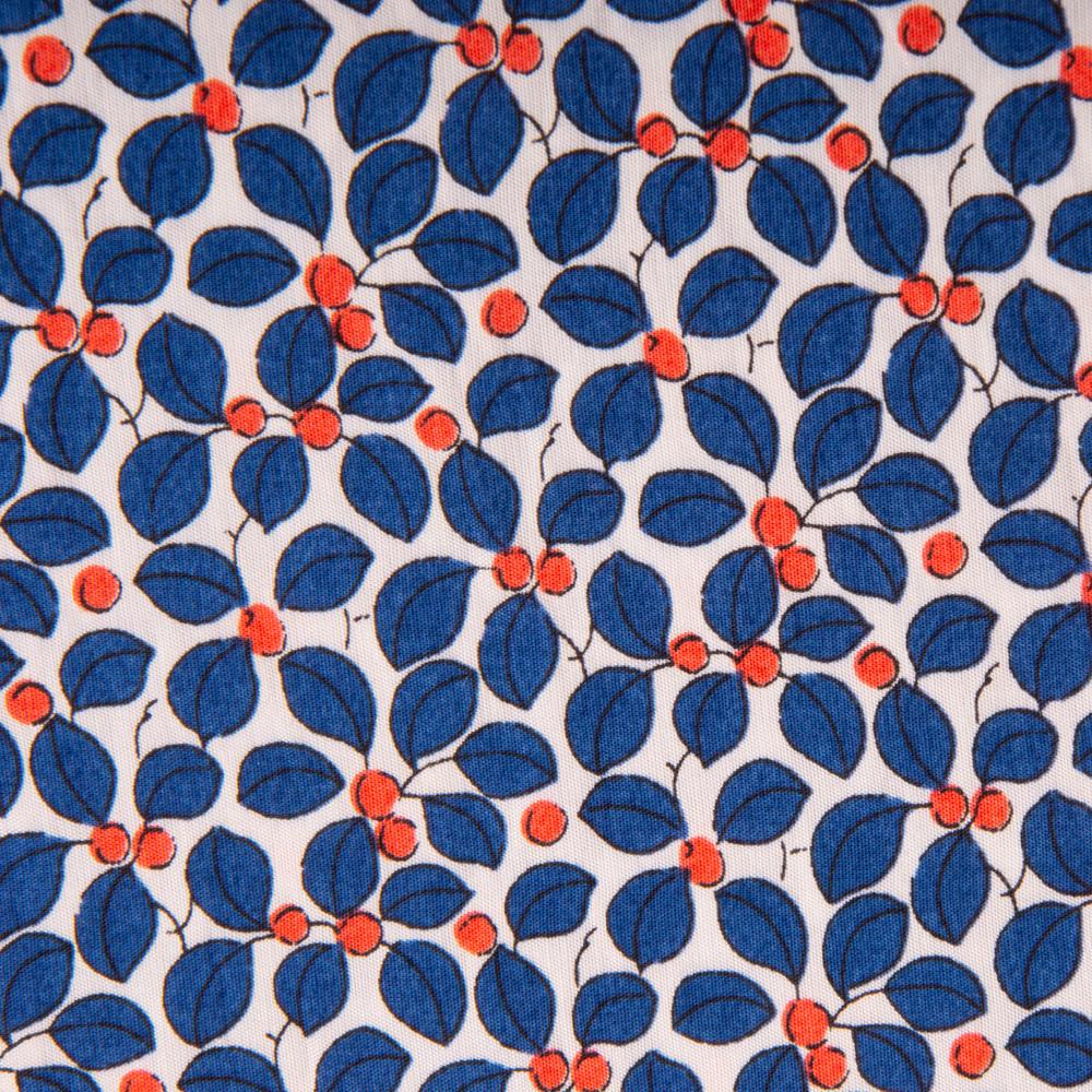 Ткань платяная вискоза Санторини Маричка 120 г/м2 145 см Синий (26465)