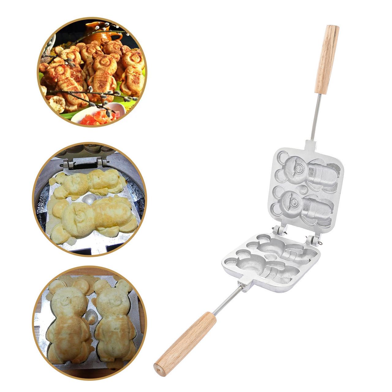 Форма алюминиевая Барни для выпечки больших мишек (30043350) - фото 5 Форма алюминиевая Барни для выпечки больших мишек (30043350) - фото 5