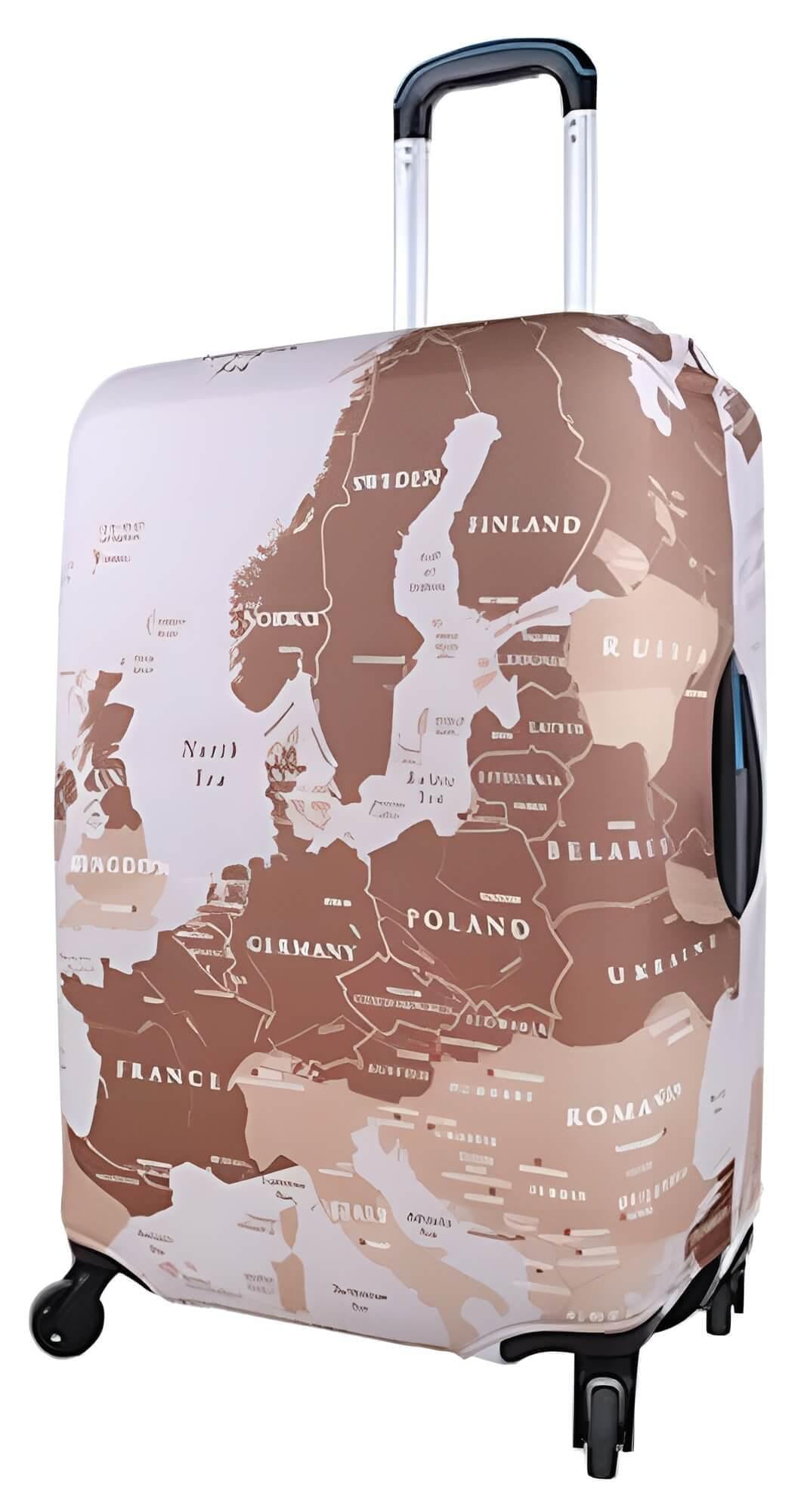 Чехол для чемодана Snowball Europe S Разноцветный (55576150725)