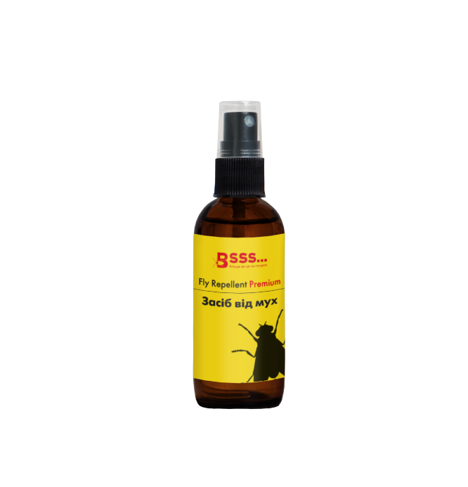 Засіб від мух Fly Repellent Premium 1/100 концентрат для нанесення на одяг та стіни 100 мл (120703)