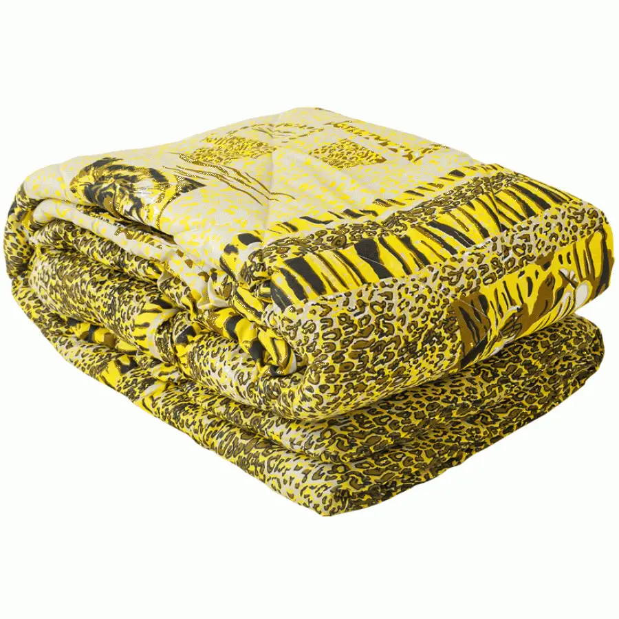 Одеяло летнее холлофайбер одинарное двуспальное евро 200х220 см (54509)