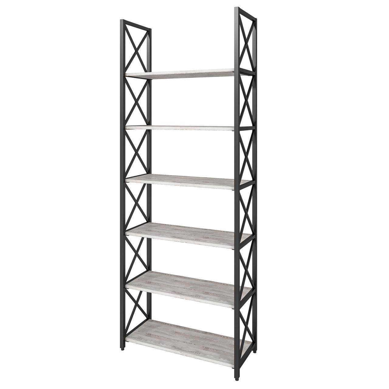 Стеллаж металлический Loft Details X-190b-2 Сосна лофт белая