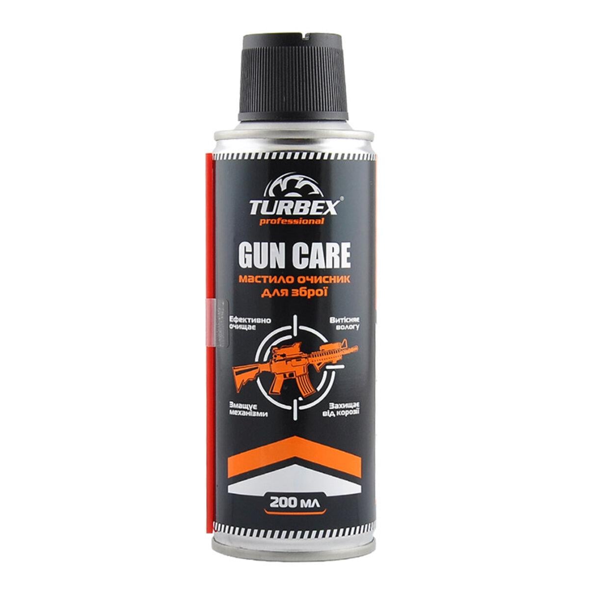 Смазка очиститель для оружия Turbex Gun Care 200 мл (11467499)