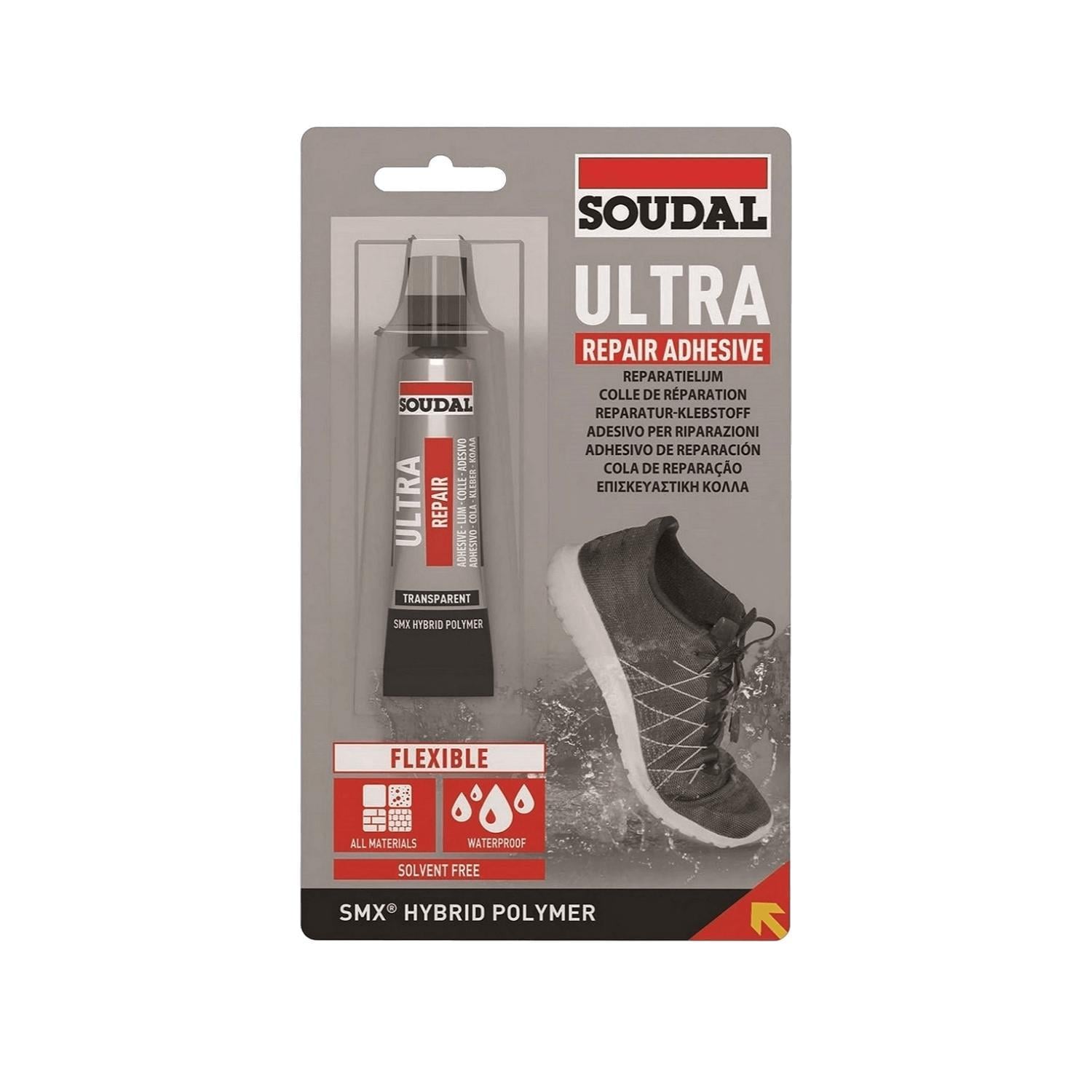 Клей герметик SOUDAL FIX ALL ultra 20 мл 5 шт. Бесцветный (000020000000079100)