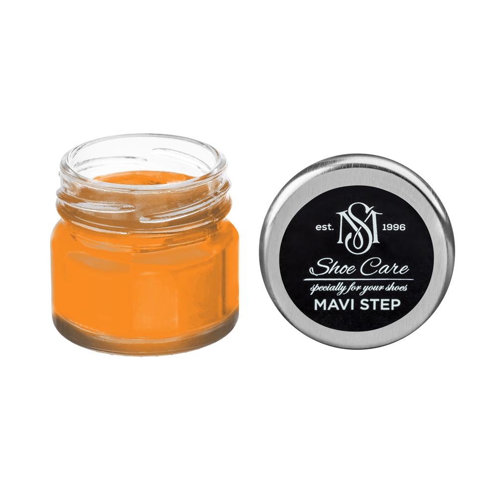 Крем для обуви из кожзама MAVI STEP Custom 25 мл Темно-оранжевый (1070-Y40R) - фото 1 Крем для обуви из кожзама MAVI STEP Custom 25 мл Темно-оранжевый (1070-Y40R) - фото 1