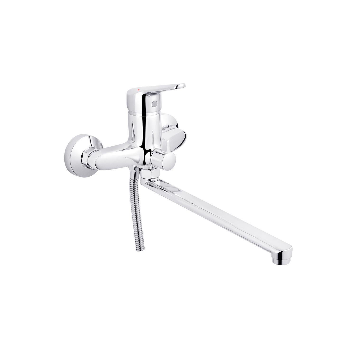 Смеситель для ванны IBERGRIF Roma M13150 с душевым гарнитуром (370270)