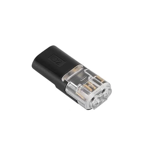 Соединитель проводов Быстрозажимной D2 2-pin 18–22 AWG без зачистки 10 шт. (858-0e19a) Соединитель проводов Быстрозажимной D2 2-pin 18–22 AWG без зачистки 10 шт. (858-0e19a)