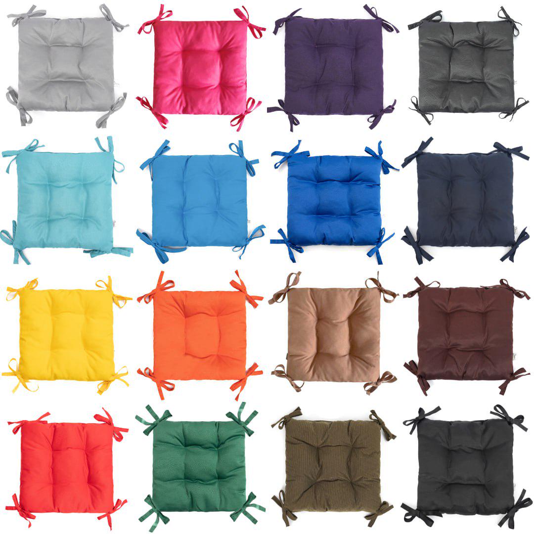 Подушка для стула/кресла/табурета 40х40х8 см Кремовый (1839859357) - фото 5 Подушка для стула/кресла/табурета 40х40х8 см Кремовый (1839859357) - фото 5