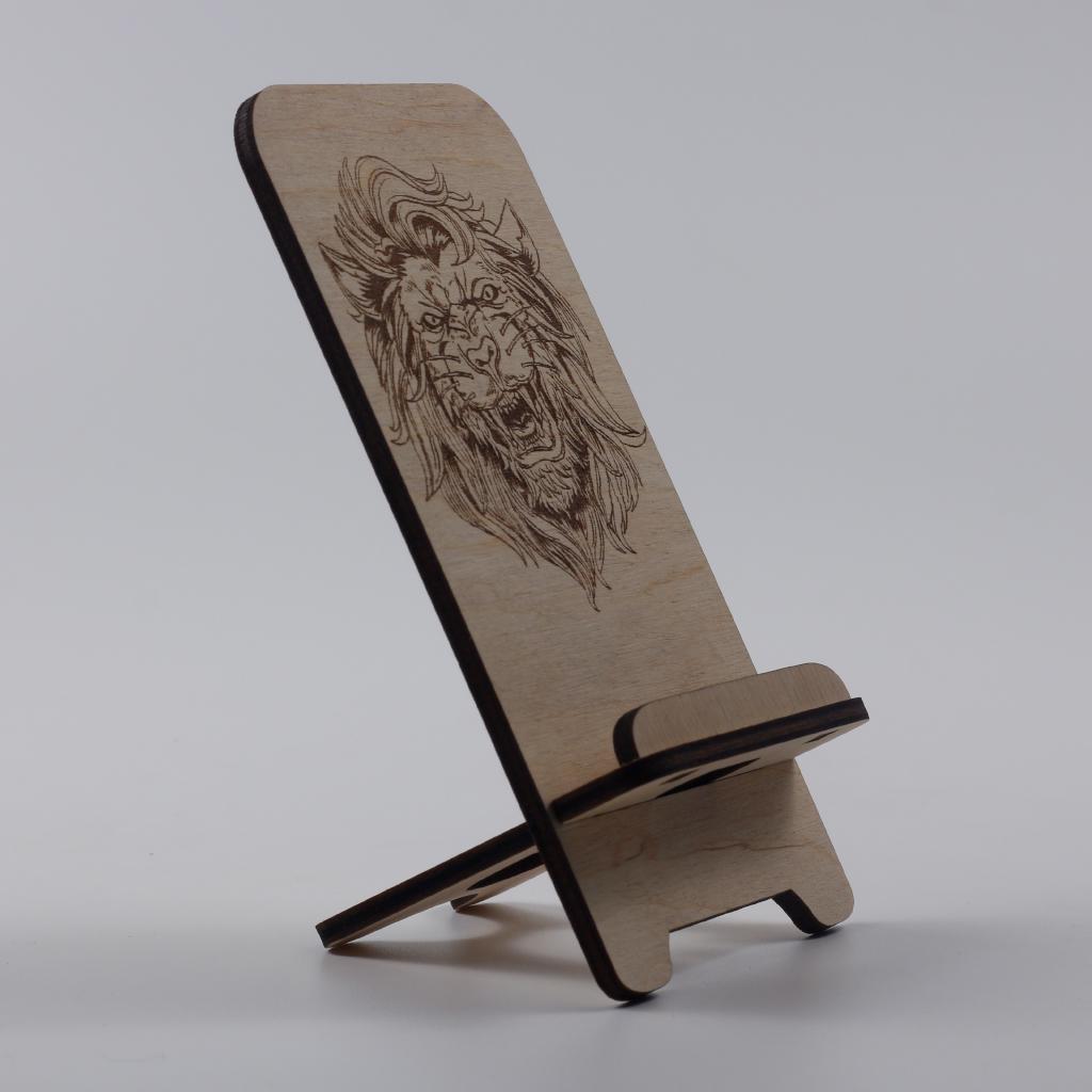 Підставка-тримач для телефону з дерева 54 (03020057) - фото 3 Підставка-тримач для телефону з дерева 54 (03020057) - фото 3