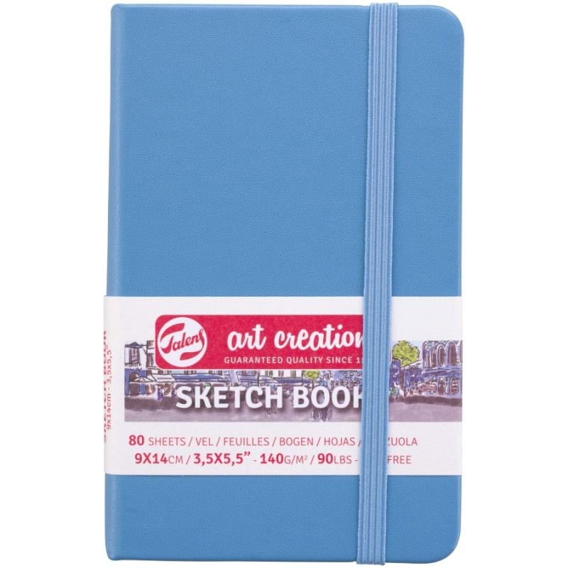 Альбом для графики Royal Talens Art Creation твердый переплет 140 г/кв. м 80 л. 9x14 см Lake Blue (9314211M)